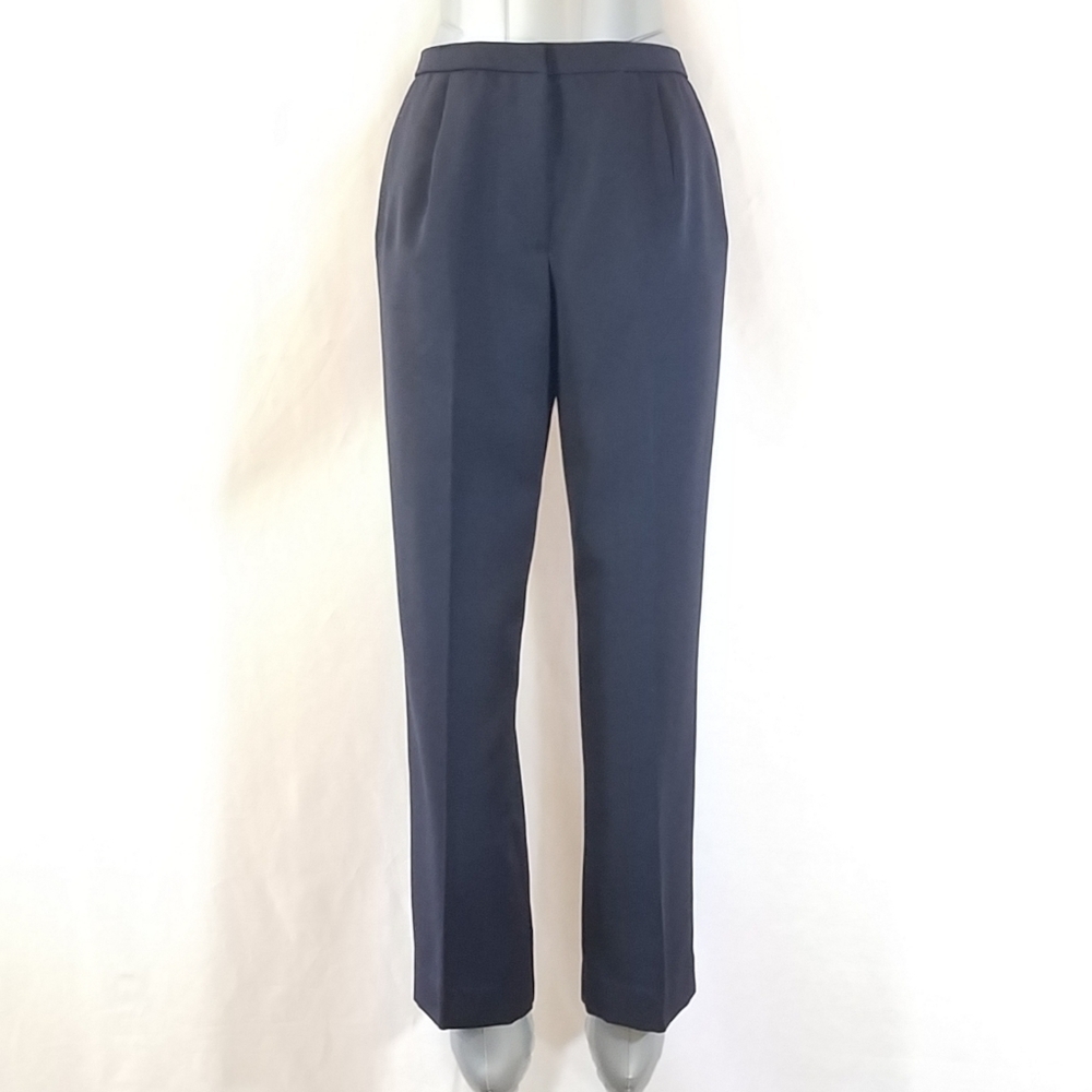 CUSTOM Made Navy Pleated Slacks